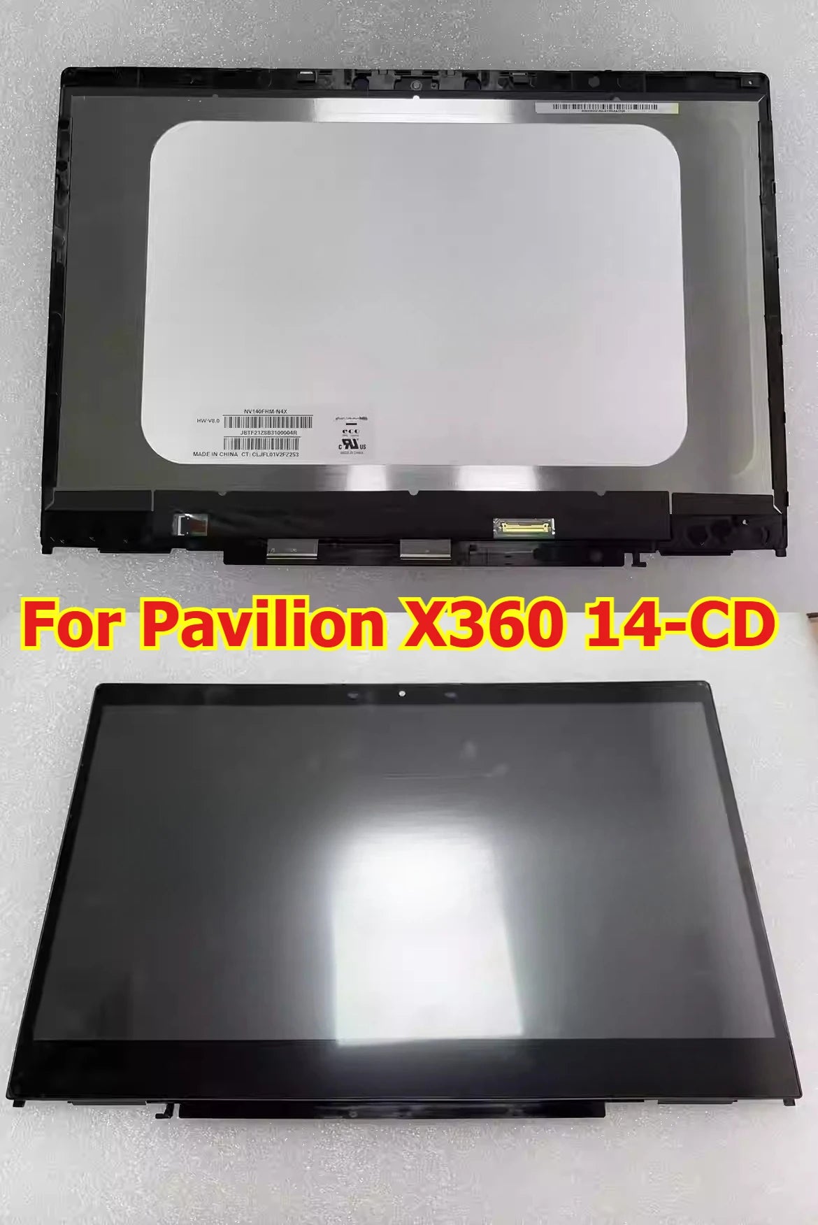 Panel Touch Screen Digitizer LCD Display Assembly For Pavilion X360 14-CD 14-DH 14-DW 14-DY 14-BA 14-FA FC Replacement Panel