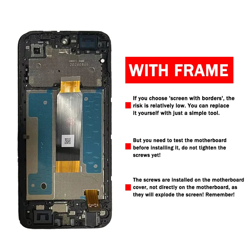 6.75"IPS LCD For TCL K70 Display Screen For TCL K70 4G T522A  LCD Display Touch Screen Digitizer Assembly Replacement TCL phone repair parts