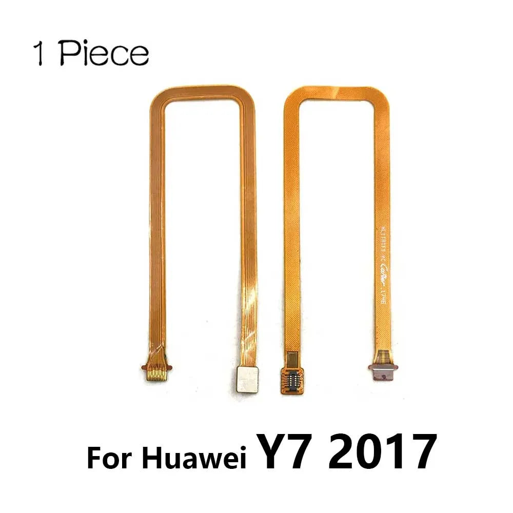 New Home Button Fingerprint Touch Id Sensor Connector Flex Cable For Huawei Y6P Y7P Y8s Y6 Y7 Y9 Prime 2017 2018 2019 2020 Huawei phone repair parts