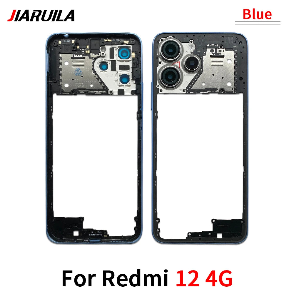 New Middle Frame For Xiaomi Redmi 12 13 13C 14C 4G 5G Door Housing Bezel Repair Parts Xiaomi  Xiao mi phone repair parts