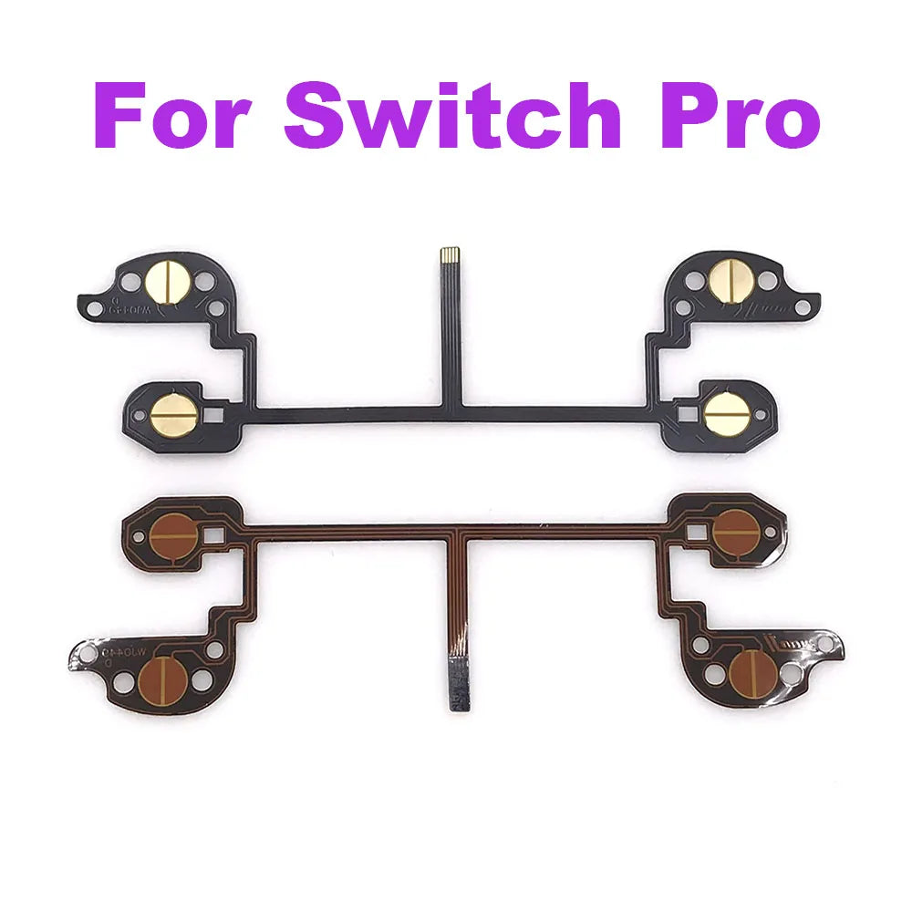 1-3-10pcs Conductive Film Flex Cable For NS Switch Pro Controller L ZL R ZR Buttons Ribbon Flex Cable Game console repair parts