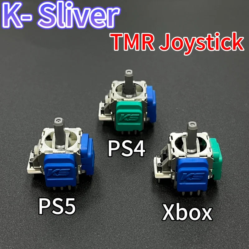 50pcs/lot K-Silver TMR Electromagnetic Joystick for PS5 PS4 Xbox Series Controller Module Magnetic Sensor Analog Stick Part Game console repair parts