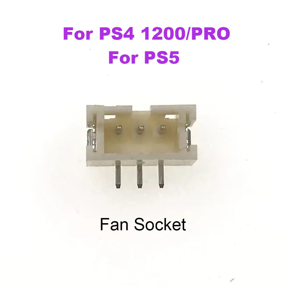 2Pcs For PS4 PS5 Handle Charging Battery Contact Connector L2 R2 Ribbon Contact Clip Socket JDM-001 011 030 040 050 BDM-010 Game console repair parts