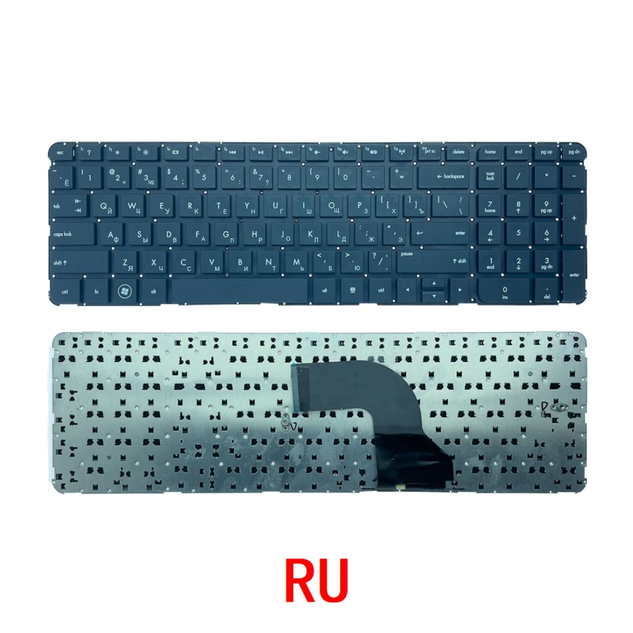 New US Russian Spanish Laptop Backlit Keyboard For HP Pavilion DV7-7000 DV7-7100 DV7T-7000 DV7-7200 DV7 7001EM  HP laptop repair parts