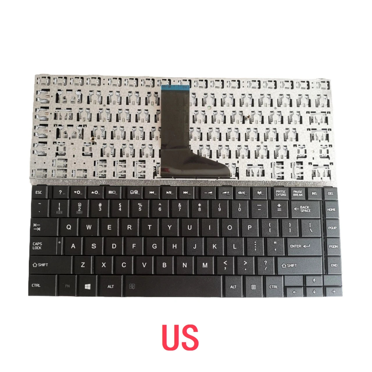 New US Spanish Laptop Keyboard For Toshiba C40-A C40D-A C45-A C45D-A C45T-A Notebook PC Replacement