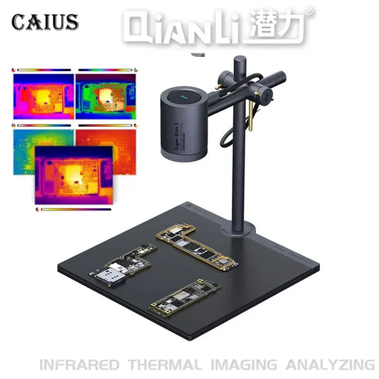 Qianli Toolplus Supercam X 3D Infrared Thermal Imager Camera for Electrical Inspection Phone Motherboard PCB Fault Detection Professional Repair Tools