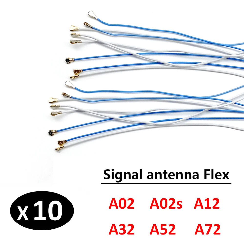 10Pcs/Lot, Wifi Antenna Connector Signal Flex Cable For Samsung A02 A02S A12 A32 A42 A52 A72 4G 5G Samsung phone repair parts