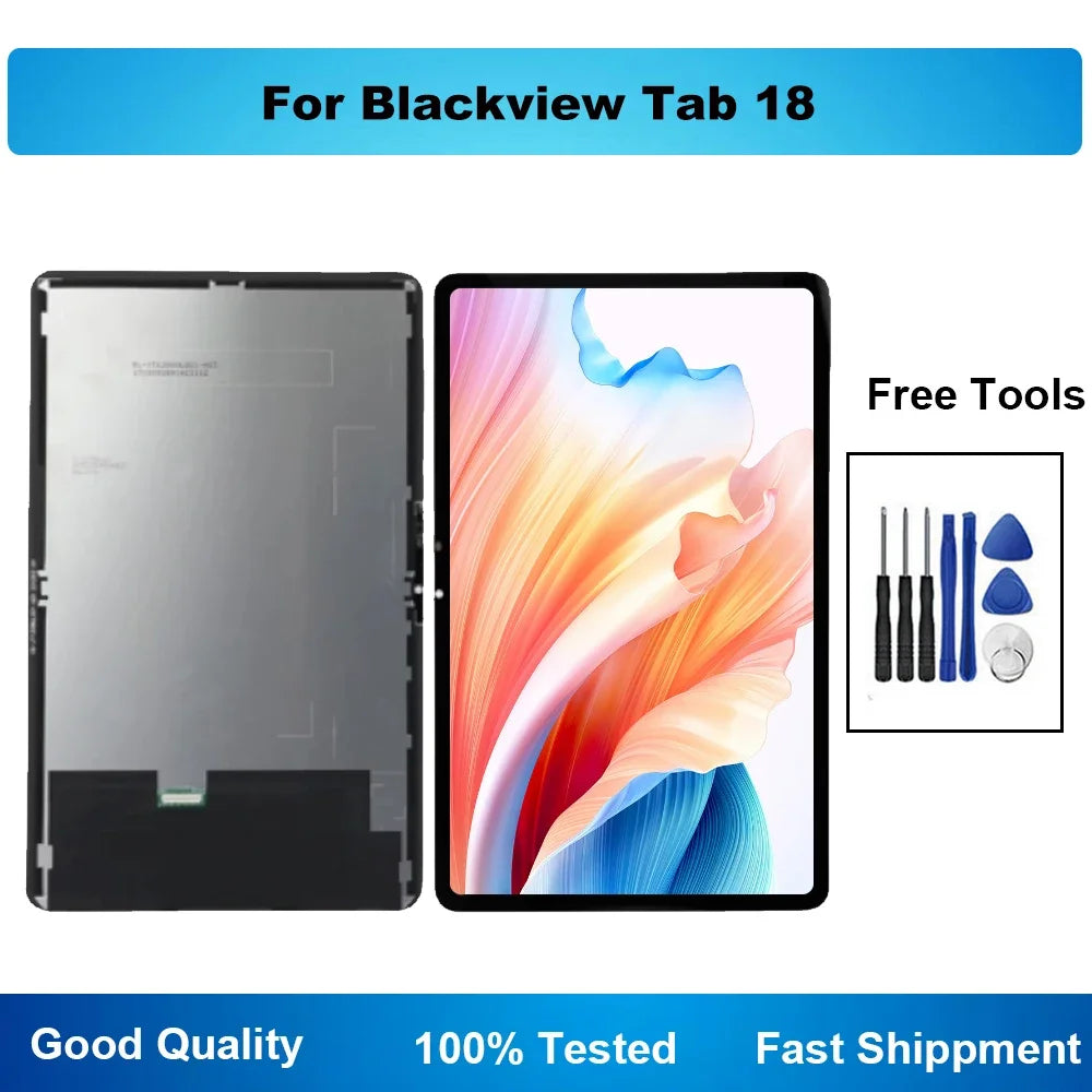 New Original For Blackview Tab 18 LCD Display Touch Screen Full Assembly Tablet Replacement Tablet repair parts