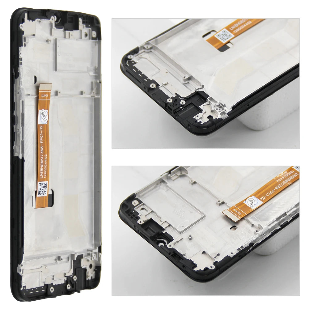 6.5" Screen Assembly for Realme C11 Lcd Display Digital Touch Screen with Frame for OPPO Realme C11 RMX2185 Screen Replacement OPPO phone repair parts