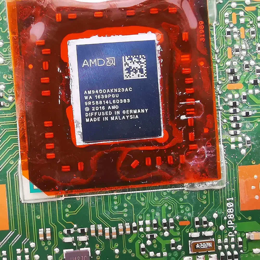 OEM For ASUS E402B E402BA E402BP L402BA L402BP F402BA F402BP X402BA X402BP Laptop Motherboard Mainboard AMD A9-9400 CPU 8G RAM ASUS laptop repair parts