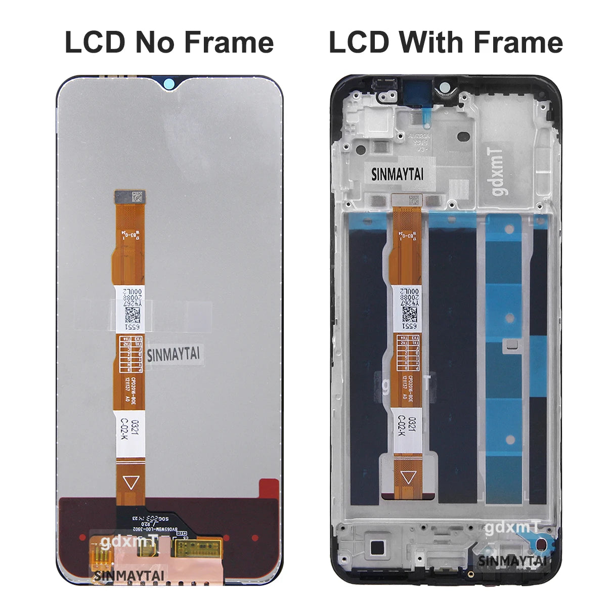 6.51" For vivo Y16 LCD Display V2204, V2214 Display Touch Digitizer Replacement Parts,With Frame For VIVO Y16 V2214 LCD Display Vivo phone repair parts