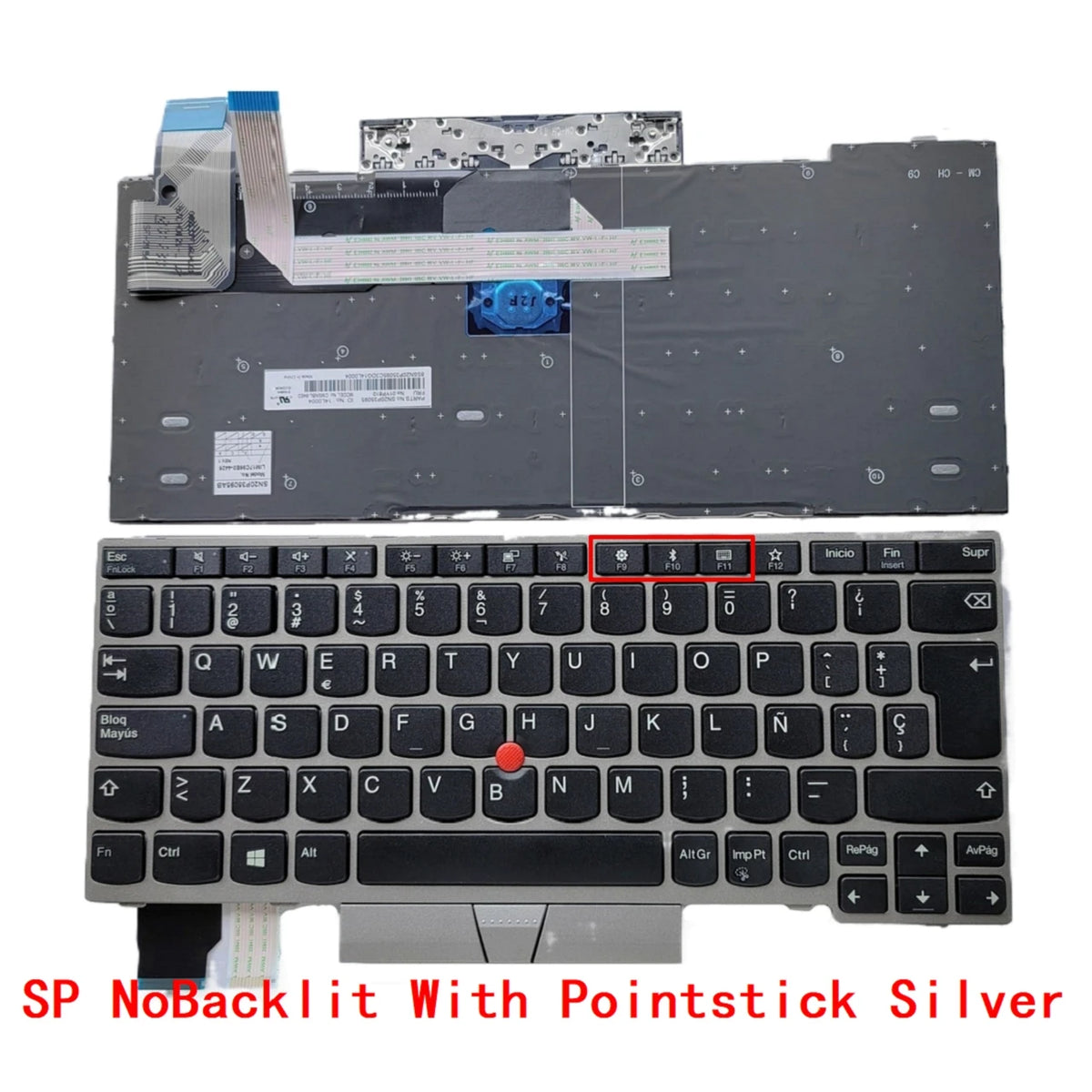 US Russian Spanish Latin Backlit Keyboard For Lenovo Thinkpad X280 A285 X395 X390 /L13 gen 1 L13 Yoga gen 1/X13 Gen 1/L13 gen 2 Lenovo laptop repair parts