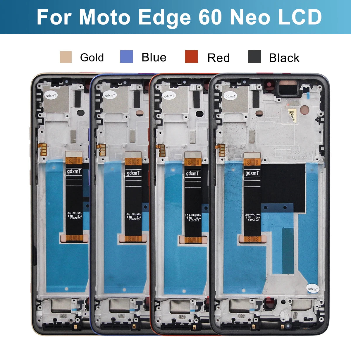 6.36'' AMOLED For Motorola Edge 60 Neo LCD XT2509-1 Display Touch Screen Digitizer Assembly For Moto Edge60 Neo LCD Motorola phone repair parts