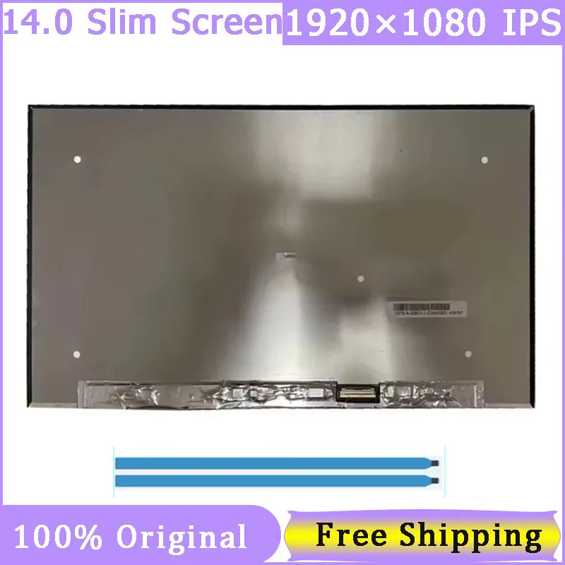 14.0" Slim 30 Pin Laptop Screen LQ140M1JW51 NE140FHM-N46 LP140WFP-SPH1 N140HCG-GN1 LP140WF9-SPH2 1920*1080 FHD Display Matrix