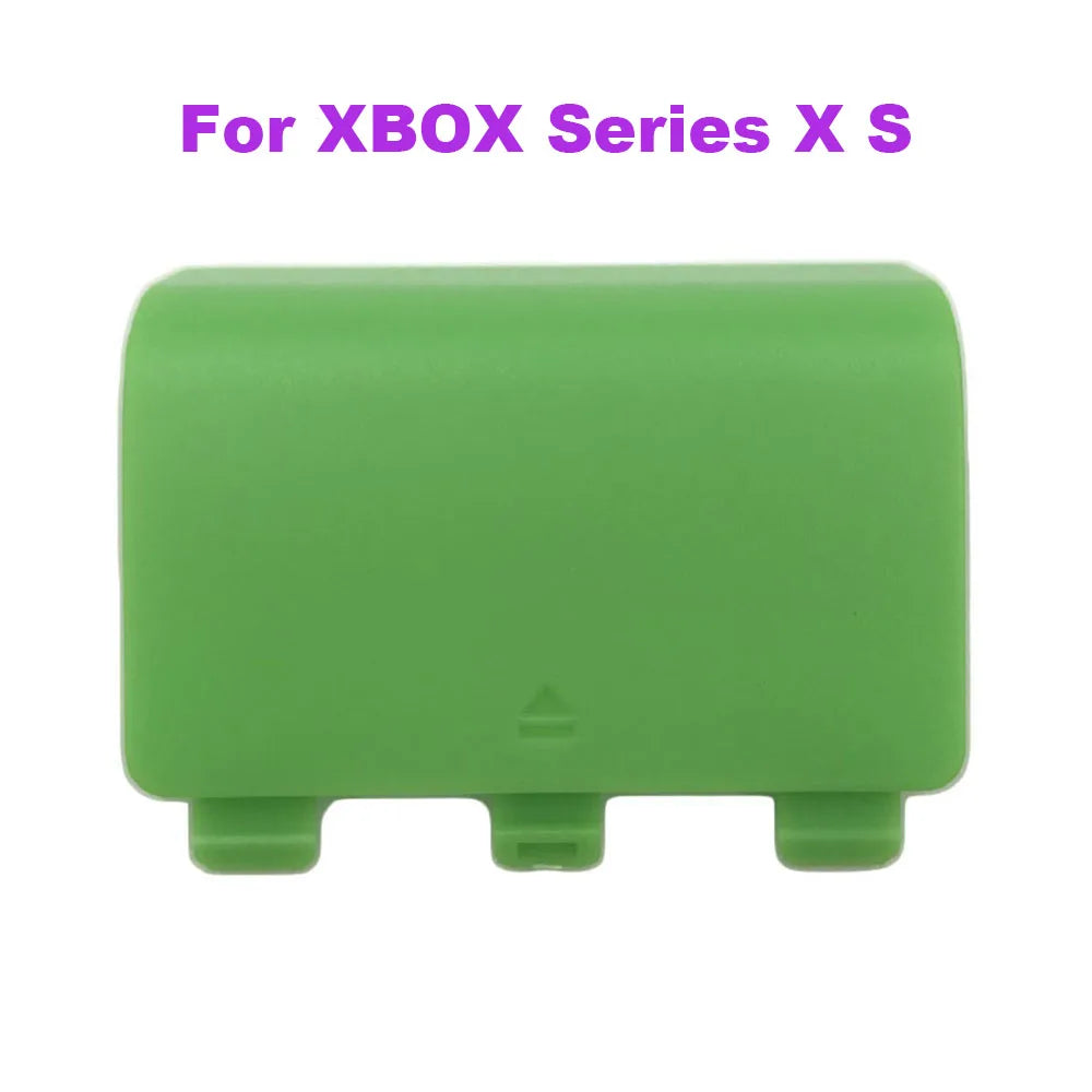 1-10PCS For Xbox Series X S Wireless Controller Plastic Battery Shell Lid Back Case Replacement Housing Door Cover Game console repair parts