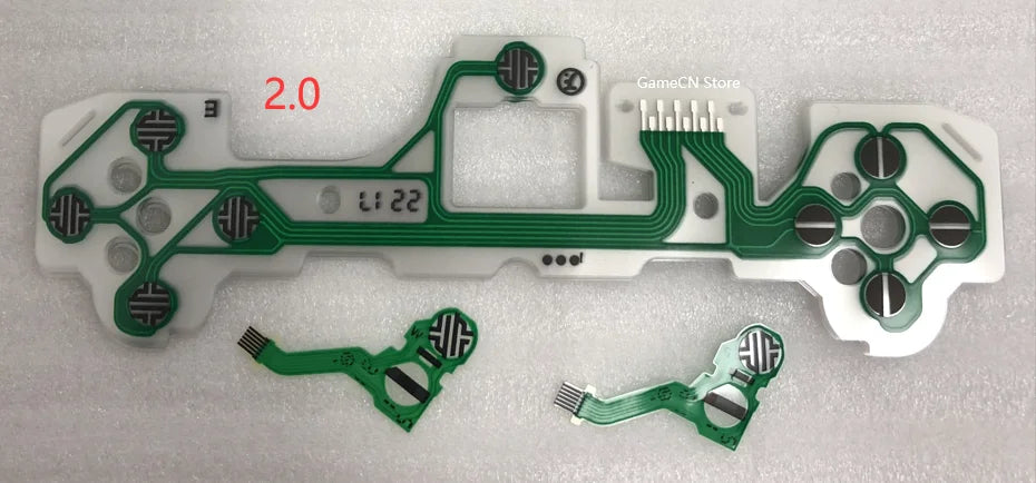 50pcs/lot Original for Ps5 Game Pad Controller Button Conductive Film Flex Cable Ribbon 1.0 or 2.0 Version Game console repair parts