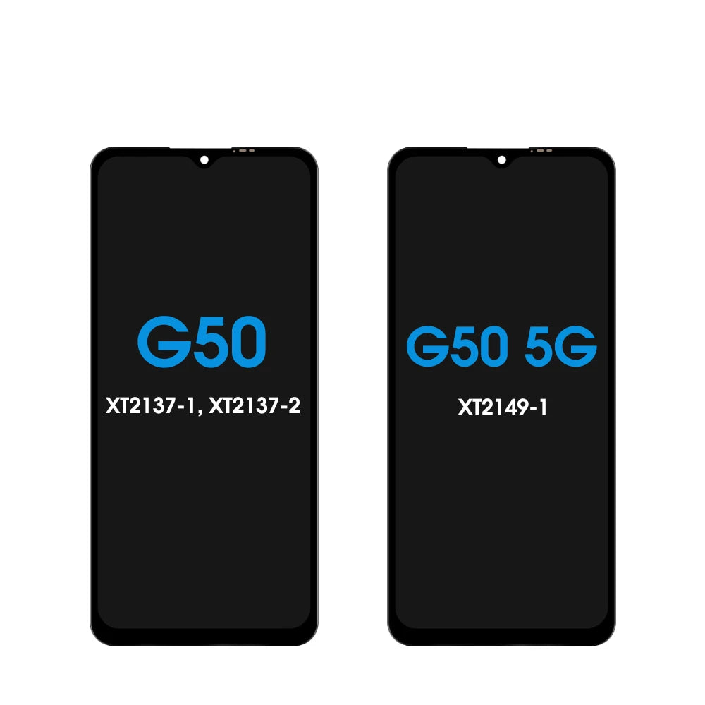 Moto G50 XT2137-1 XT2137-2 Lcd Display Digital Touch Screen with Frame for Motorola Moto G50 5G XT2149-1 Screen Replacement Motorola phone repair parts