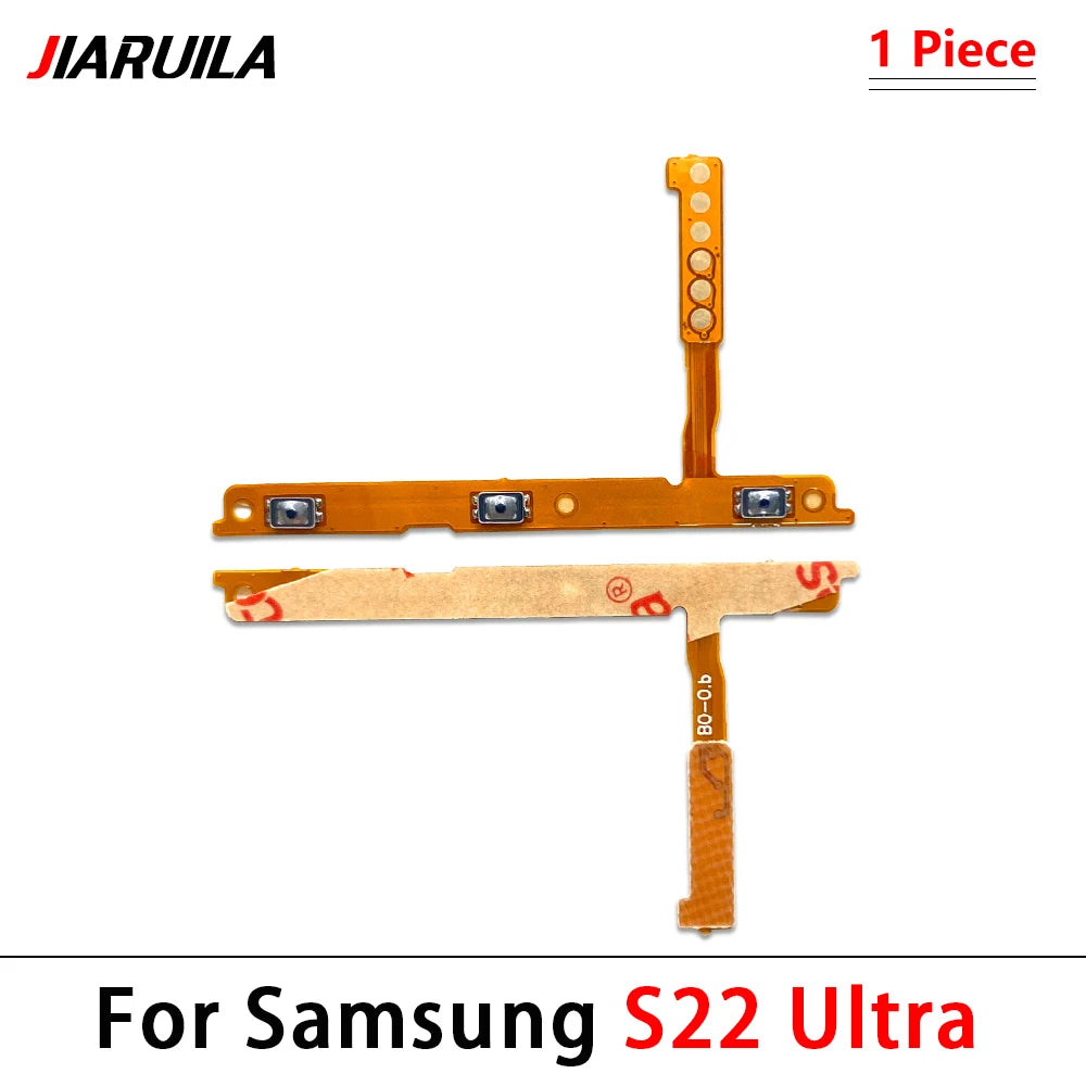 New For Samsung S22 S23 S24 S25 S26 Plus Ultra 4G 5G Power on off Volume Key Button Button Flex Cable Samsung phone repair parts