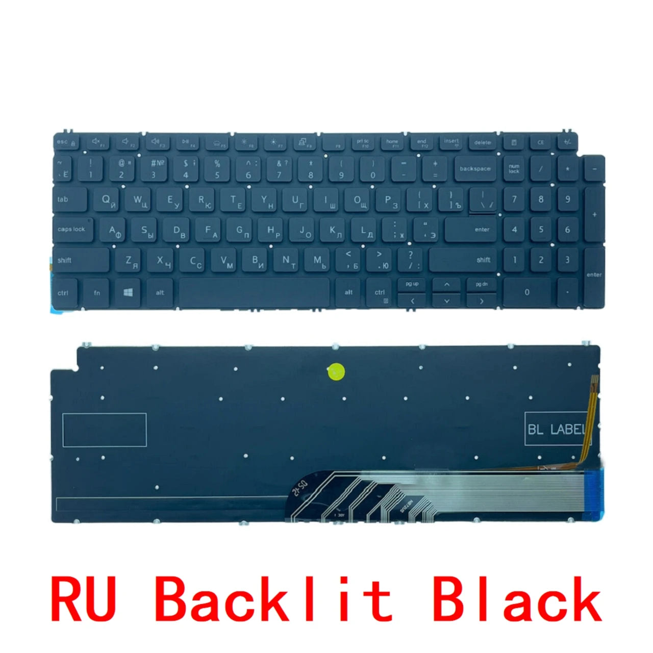 US RU SP BR Backlit Keyboard For Dell Latitude 3510 P101F Vostro 5501 5502 P102F 5590 P88F Inspiron 7500 7501 7506 7590 7591Dell laptop repair parts
