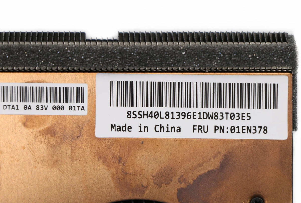 New Original For Laptop Lenovo ThinkPad E470 E470C CPU Cooling Fan Heatsink Radiator 01EN377 01EN378  Integrated graphics Lenovo laptop repair parts