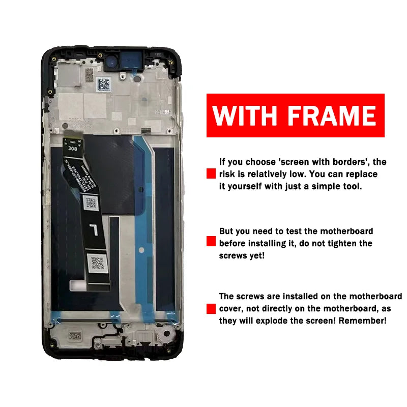 G57 Power XT2537-5 Display Screen For Motorola G57 Power LCD Display Touch Screen Digitizer Assembly Replacement Motorola phone repair parts
