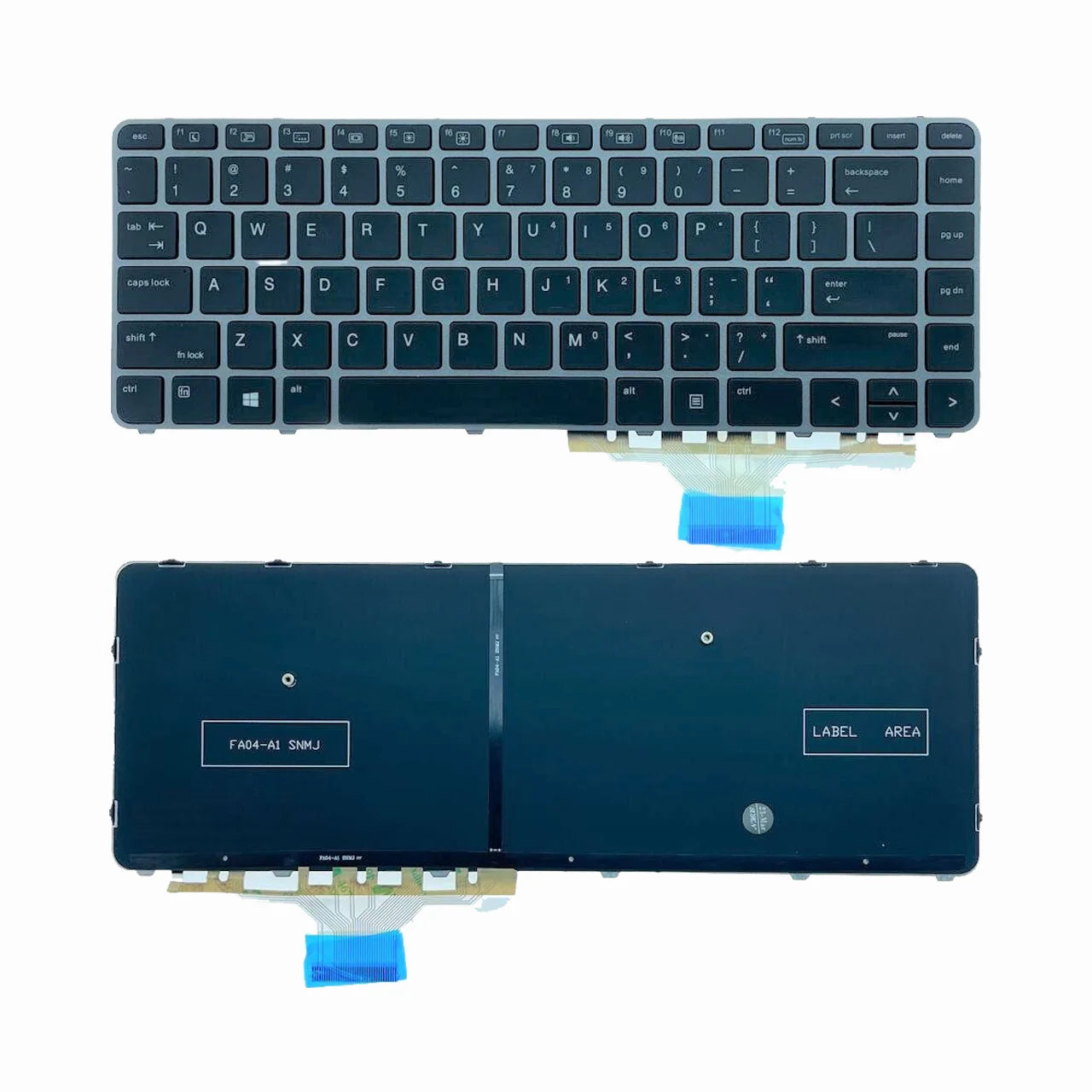 New US Spanish Arab Brazil Laptop Backlit Keyboard For HP Elitebook folio 1040 G3 844423-FP1 818252-FP1 NSK-CY0BQ 2A  HP laptop repair parts