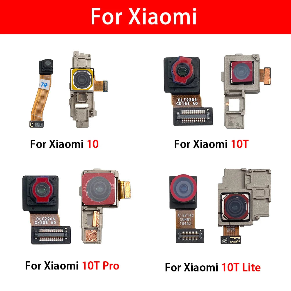 New For Xiaomi Mi 9 10 10T 11 12 Pro Lite Rear Camera Foam Front Back Camera Flex Cable Replacement Parts  Xiaomi  Xiao mi phone repair parts