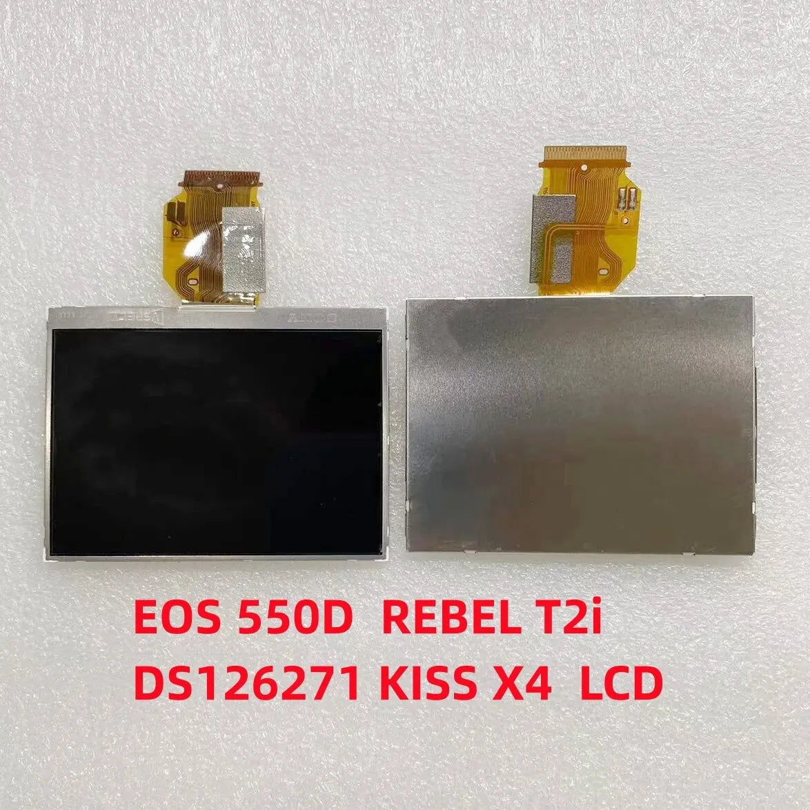 New LCD Display Screen for Canon EOS 550D /REBEL T2i /DS126271 KISS X4 SLR with Backlight  Digital Camera repair parts