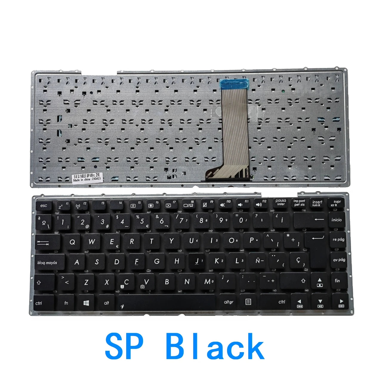 New US Russian Spanish Arab Brazil Keyboard For ASUS X451V K455 W419 X403M Y483 X453M X451 X451C X451CA X451M X451MA X451MAV ASUS laptop repair parts