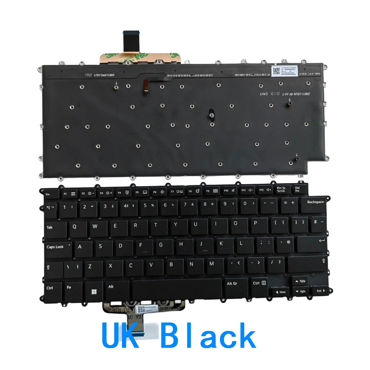 New Spanish UK Language  Backlit Keyboard For LG gram 14 2023 14Z90R 14ZD90R Notebook PC Replacement Keyboard LG laptop repair parts
