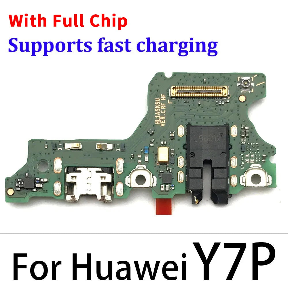 Dock Connector USB Charger Charging Port Board Flex Cable For Huawei Y5 Y6 Y7 Y9 Prime 2017 2018 2019 Y6s Y6P Y7P Y8s Y8P Y9s Huawei phone repair parts