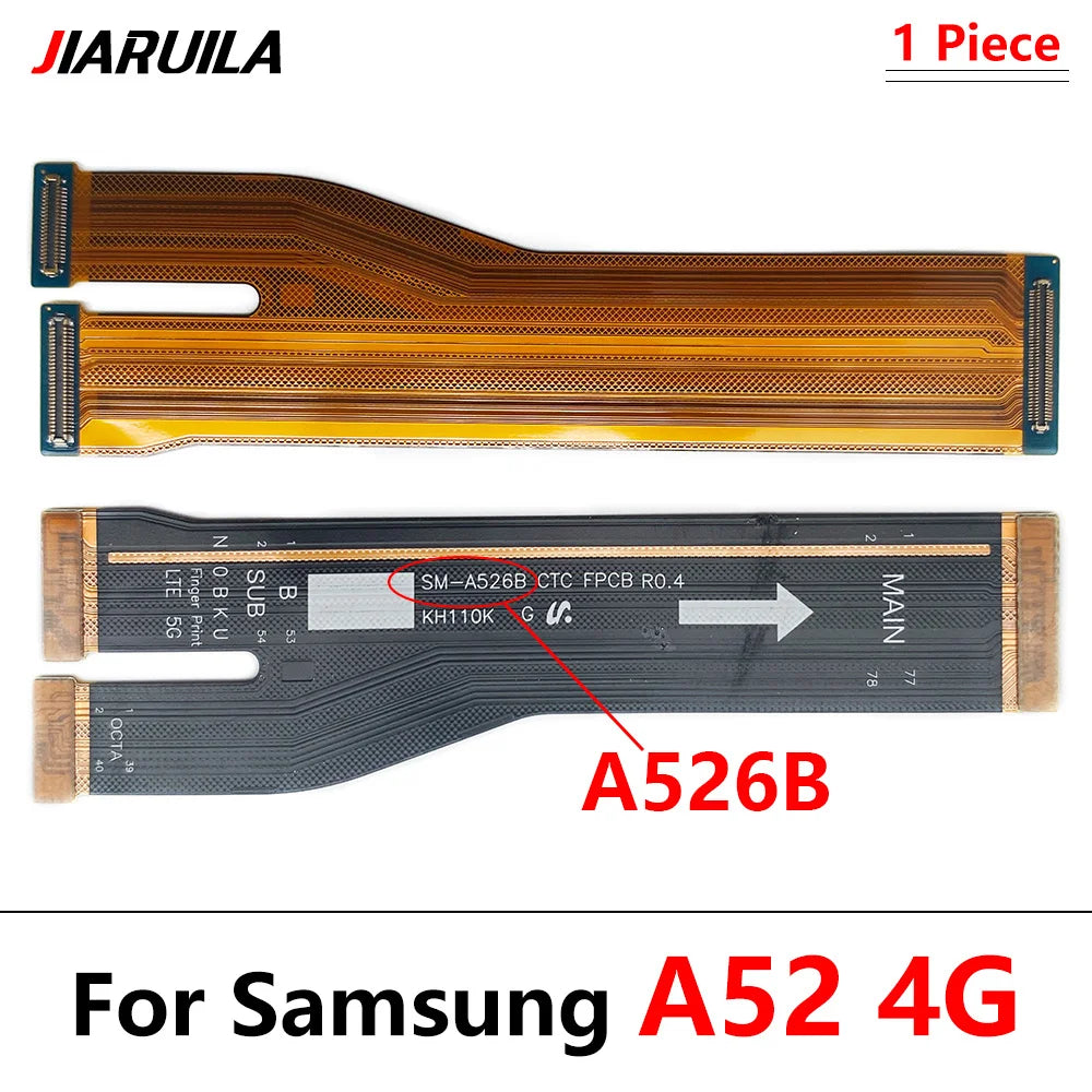 New Main Flex Cable For Samsung A52 A52s A526B A526U 4G 5G Connect Mainboard Motherboard Ribbon Replacement Parts Samsung phone repair parts