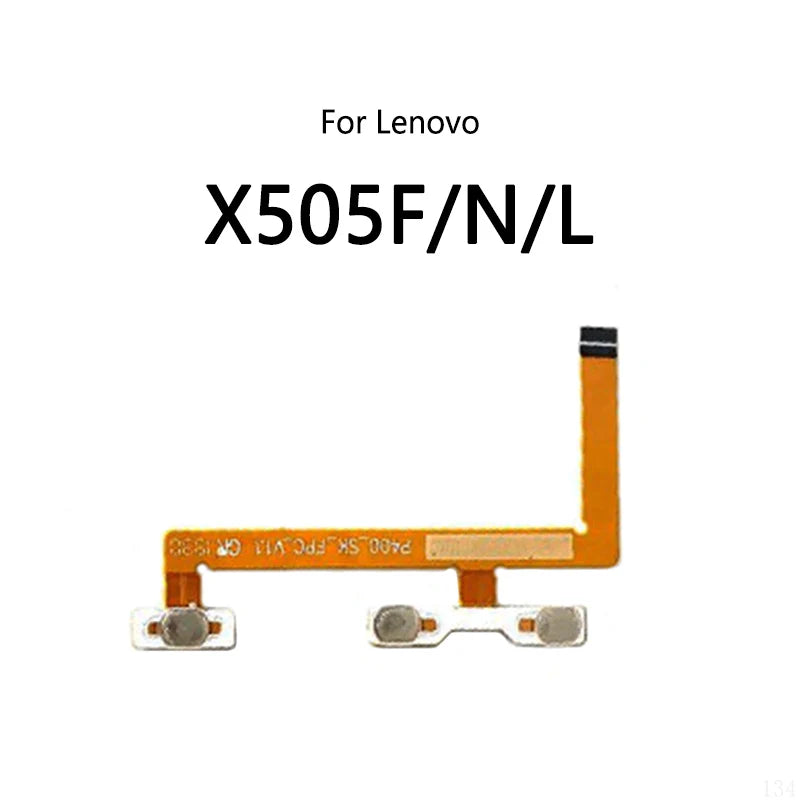 Power Button Switch Volume Mute Button On / Off Flex Cable For Lenovo Tab M10 TB-X505F X505N/L X505F X605M X605F X605LC X605FC Lenovo Tablet repair parts