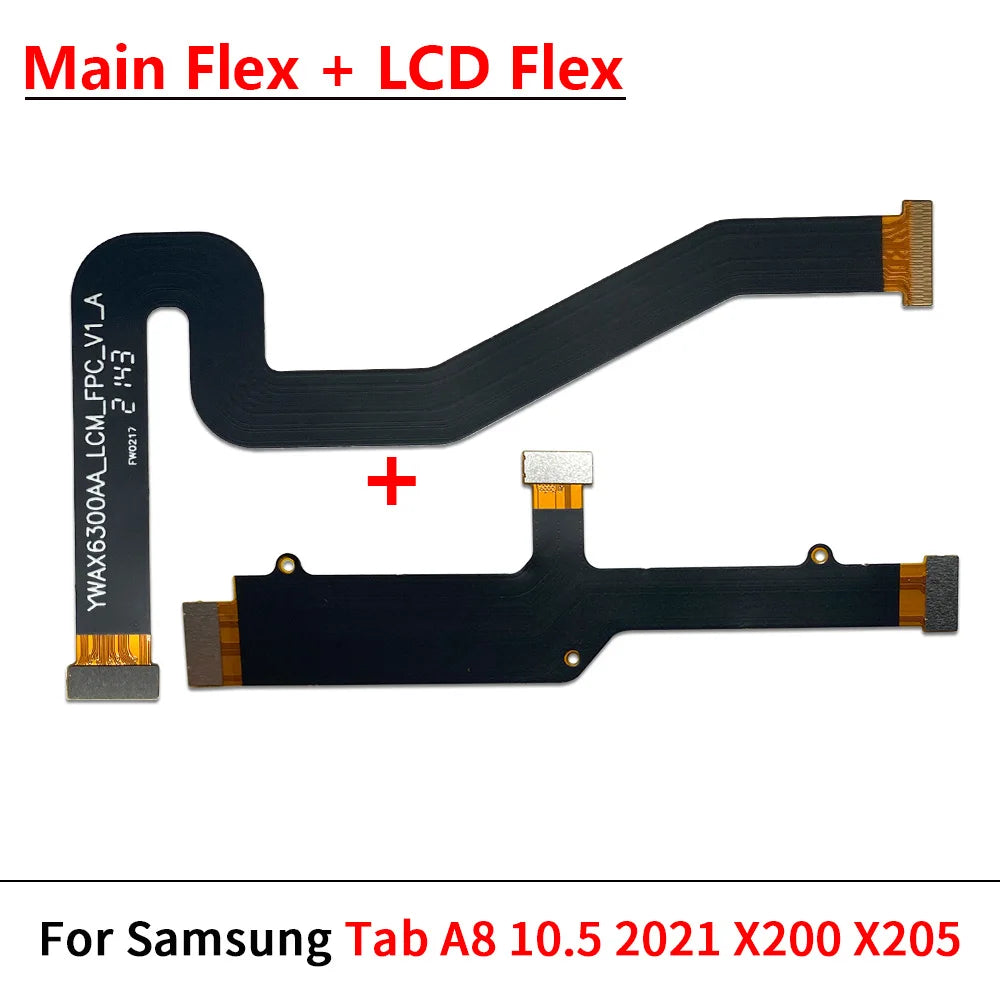 New Main Mainboard LCD Display Connect Mainboard Flex Cable For Samsung Tab A8 10.5(2021) SM-X200 / SM-X205 X200 X205