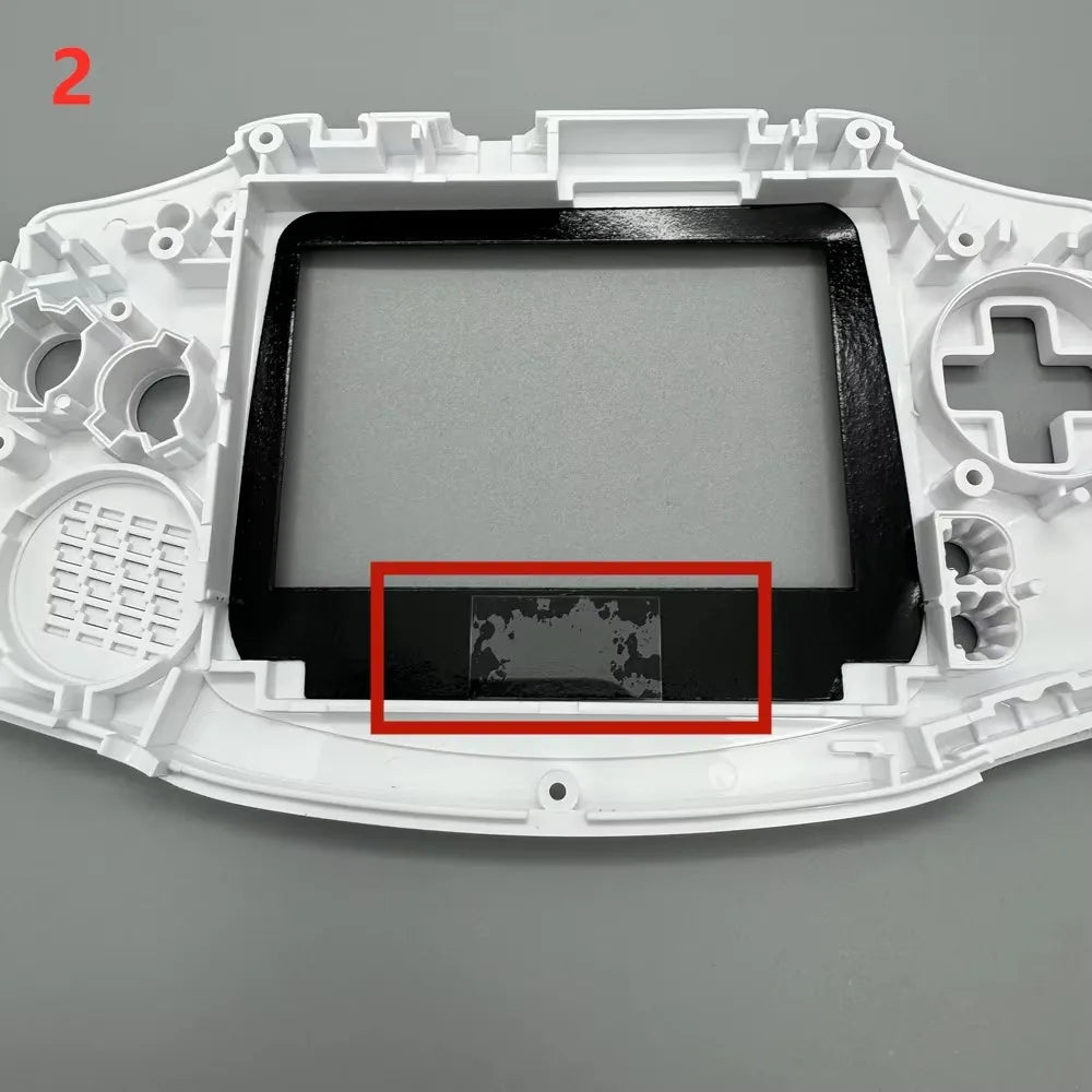 2.9' Original Size IPS LCD Screen For GBA Cut-free Shell No Welding Original Size Screen For GBA Highlight Brightness LCD Gaming Game console repair parts
