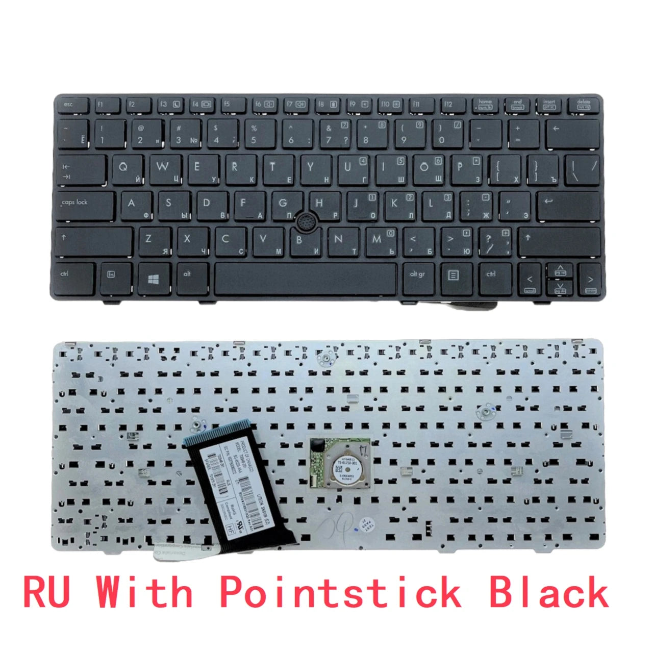 New US Russian Spanish Latin Brazil Laptop Keyboard For HP Elitebook 2560 2560P 2570 2570P 700948-B31  HP laptop repair parts