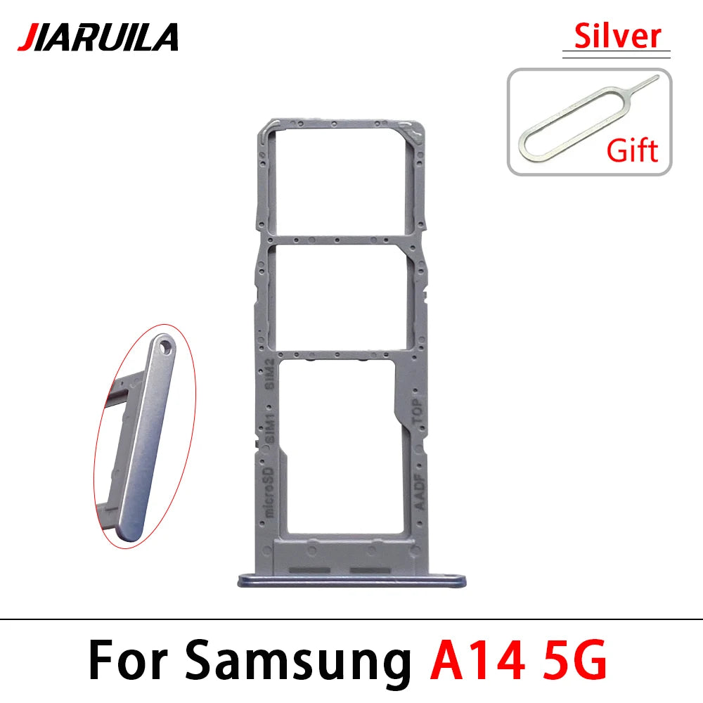 SIM Card Slot SD Card Tray Holder Adapter For Samsung A13 A14 4G 5G Replacement Spare Parts Samsung phone repair parts