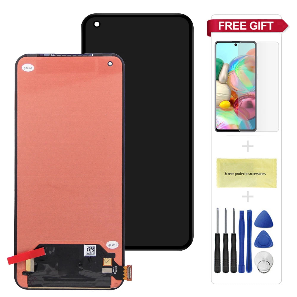 6.55'' OEM For Nothing Phone (1) A063 LCD Display Screen Frame+Touch Digitizer Repair Parts For Nothing Phone One LCD