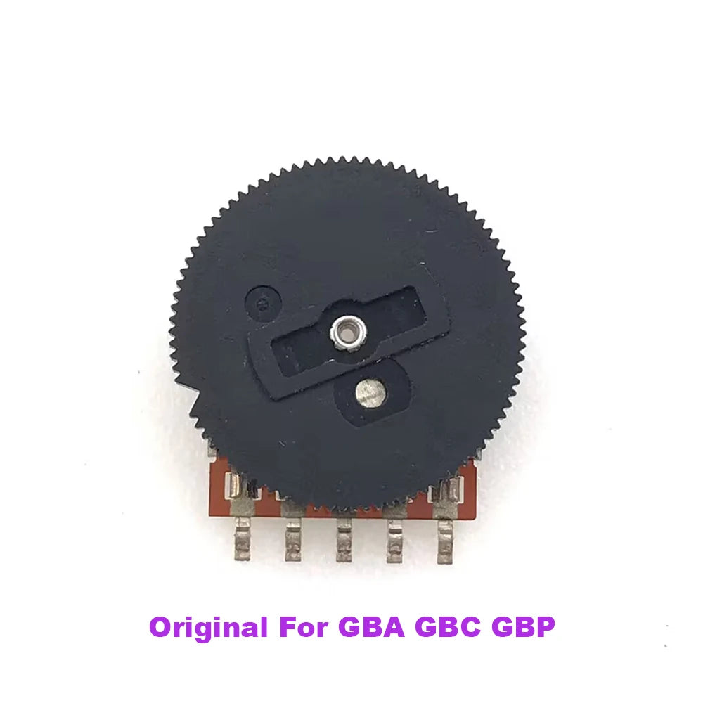 1-5pcs Original LCD Contrast Adjustment Knob, Volume Knob, Switch For Gameboy GBP GBL GBC GBA Motherboard Potentiometer Game console repair parts