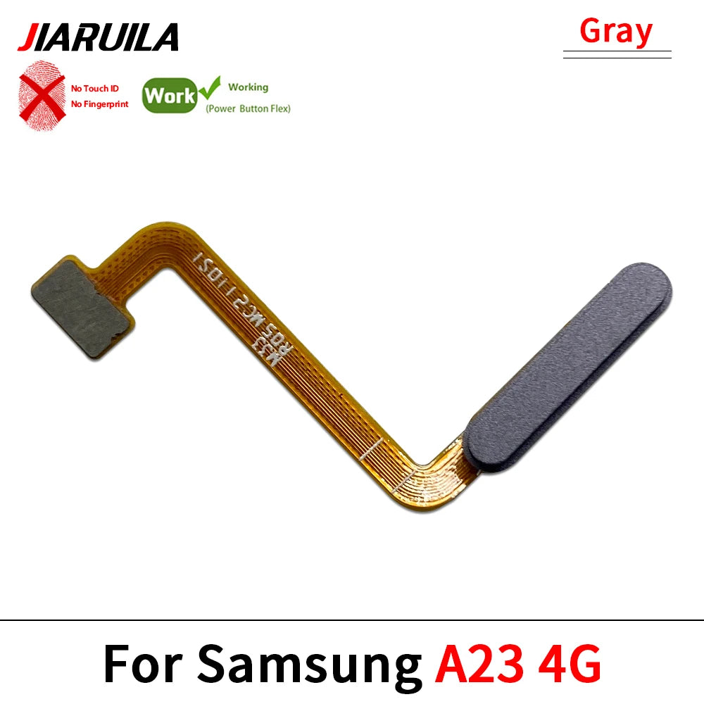 New For Samsung A15 A23 A03s 4G 5G Fingerprint Sensor Home Return Key Menu Button Flex Ribbon Cable Samsung phone repair parts