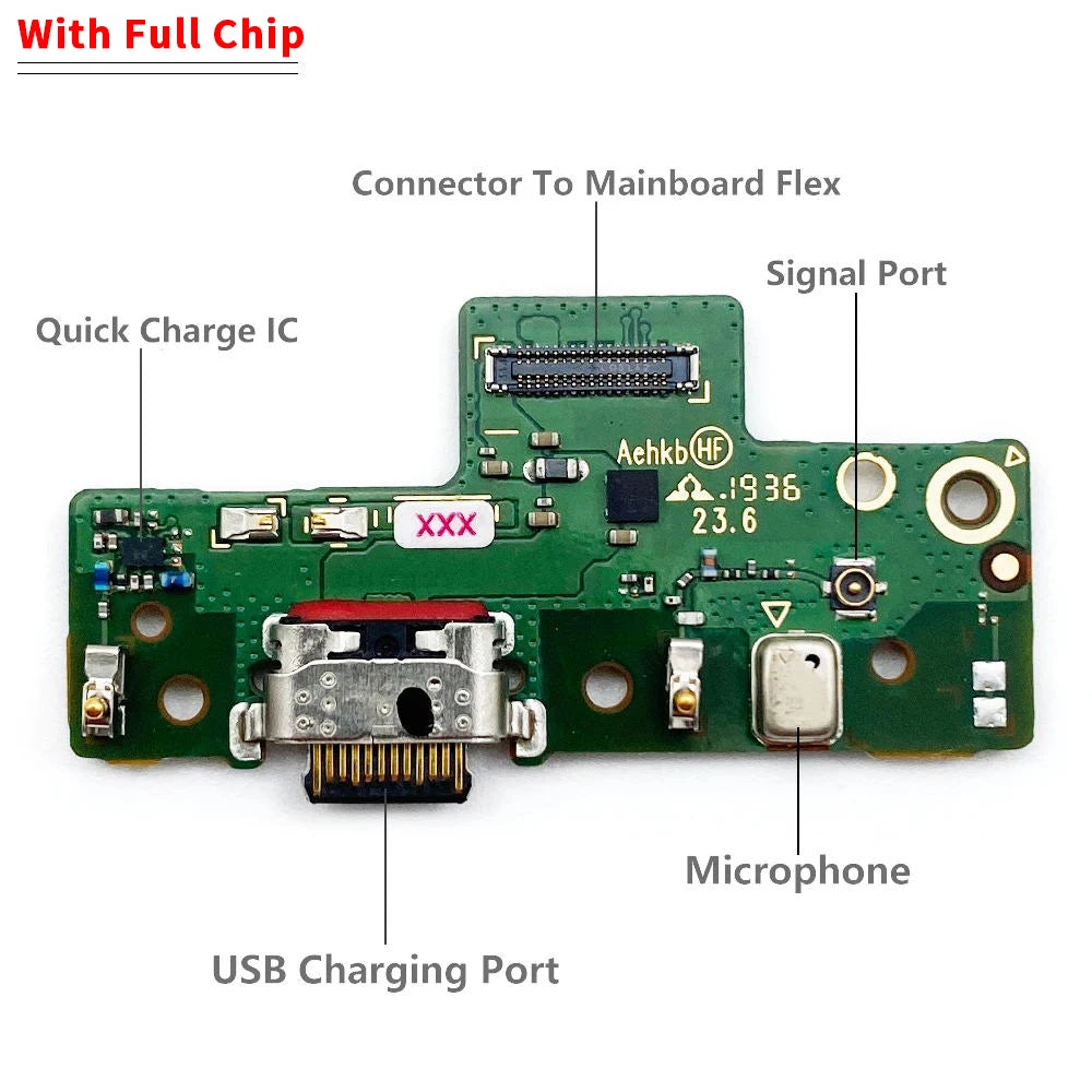 Charger Board Flex For Motorola Moto G8 Power Lite XT2045-1 XT2045-2 USB Port Connector Dock Charging Flex Cable Motorola phone repair parts