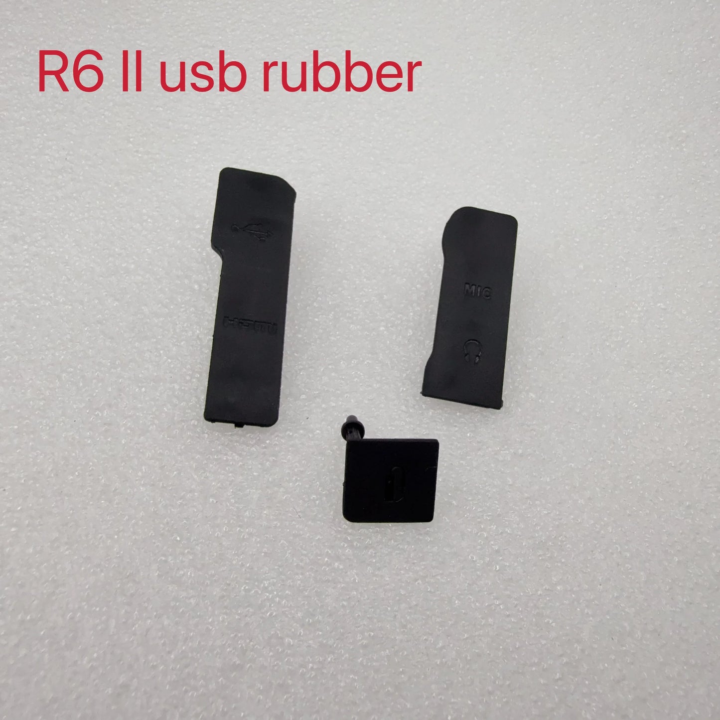New for Canon EOS R6II R6 mark II USB Rubber Lid Door HDMI-compatible MIC Cap Interface Cover Camera Mountings Part  Digital Camera repair parts