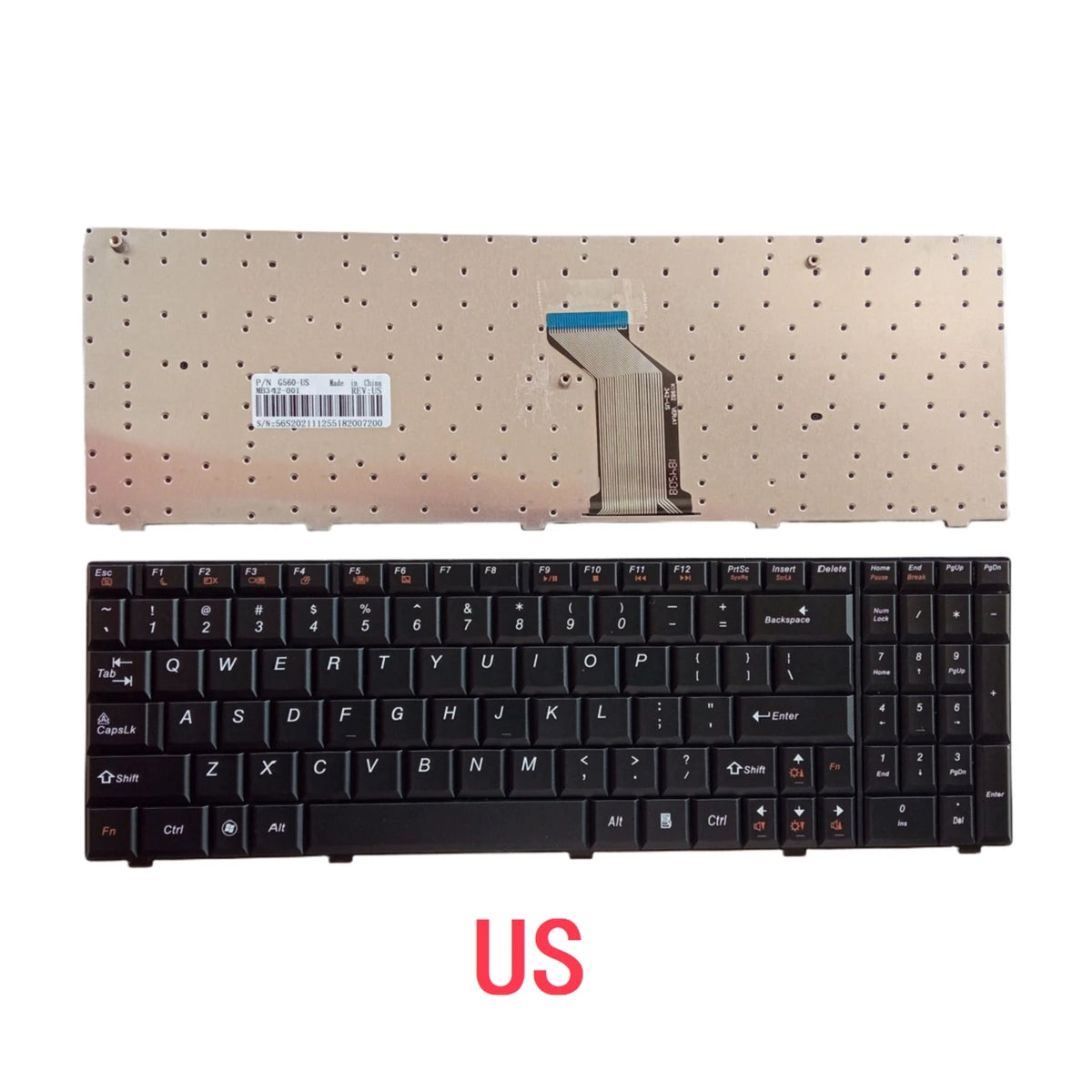 New US Russian Spanish Arab Laptop Keyboard For Lenovo G560 G565 G560A G565A G560E G560L Notebook PC Replacement Lenovo laptop repair parts