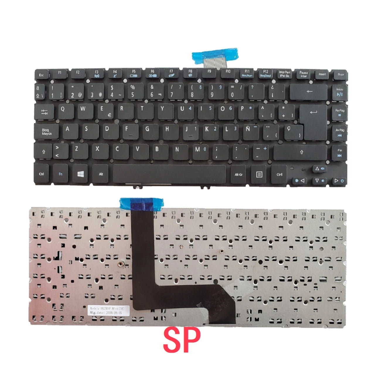 New US Spanish Brazil Laptop Keyboard For Acer Aspire M5-481G M5-481PT M5-481PTG M5-481T M5-481TG Travelmate X483 Acer laptop repair parts