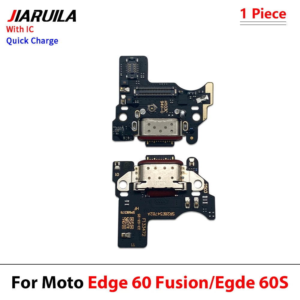 Dock Connector USB Charger Charging Port Micro Board Flex Cable For Motorola Moto Edge 40 50 60 Neo Pro Fusion Ultra Stylus Motorola phone repair parts