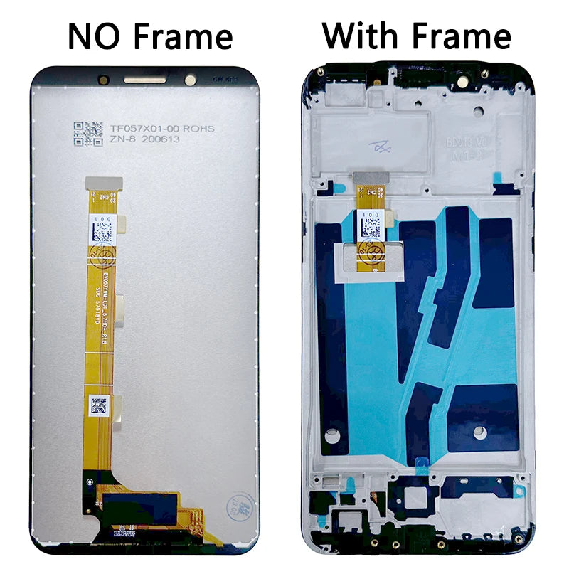 AAA+ Quality For OPPO A83 LCD Display Touch Screen Digitizer Assembly for OPPO A83 CPH1729 CPH1827 LCD With Frame Replacement Oppo phone repair parts Realme phone repair parts
