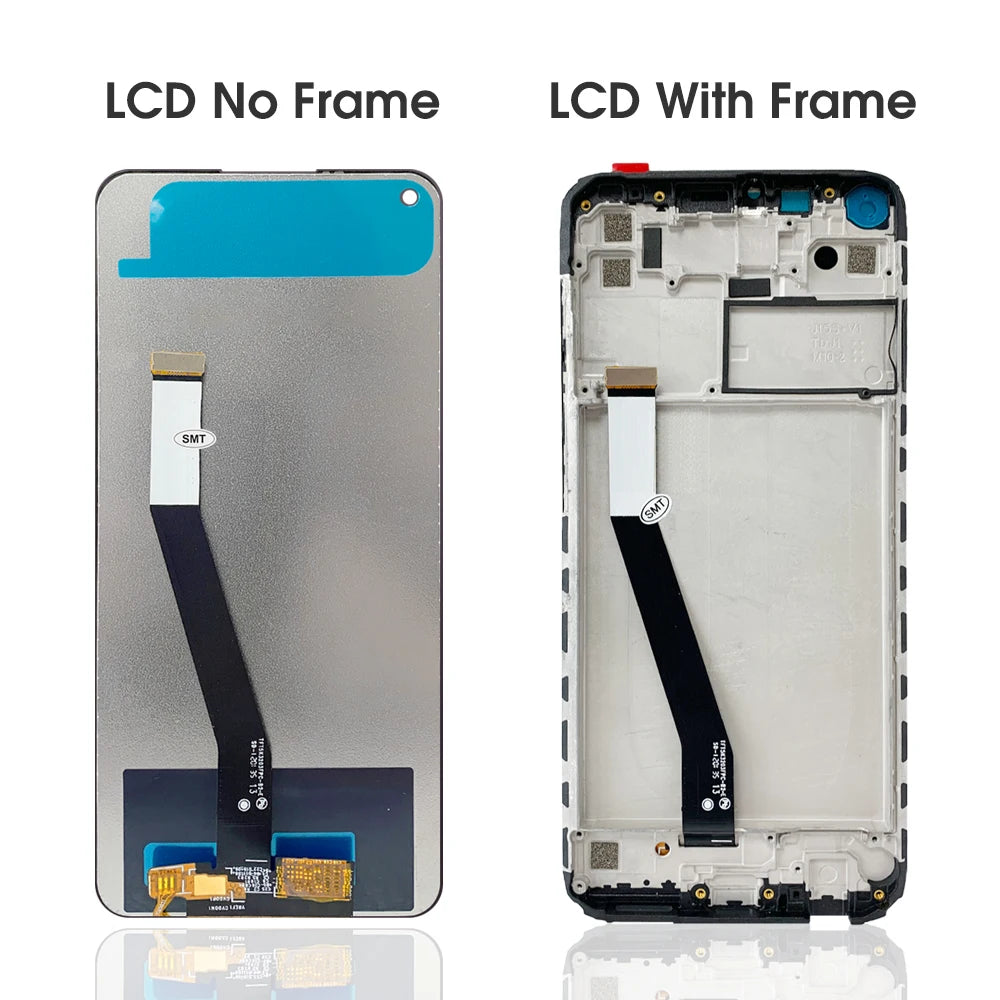 6.53" Screen for Xiaomi Redmi Note 9 M2003J15SC Lcd Display Digital Touch Screen with Frame for Redmi 10X 4G Reolacement Xiaomi phone repair parts