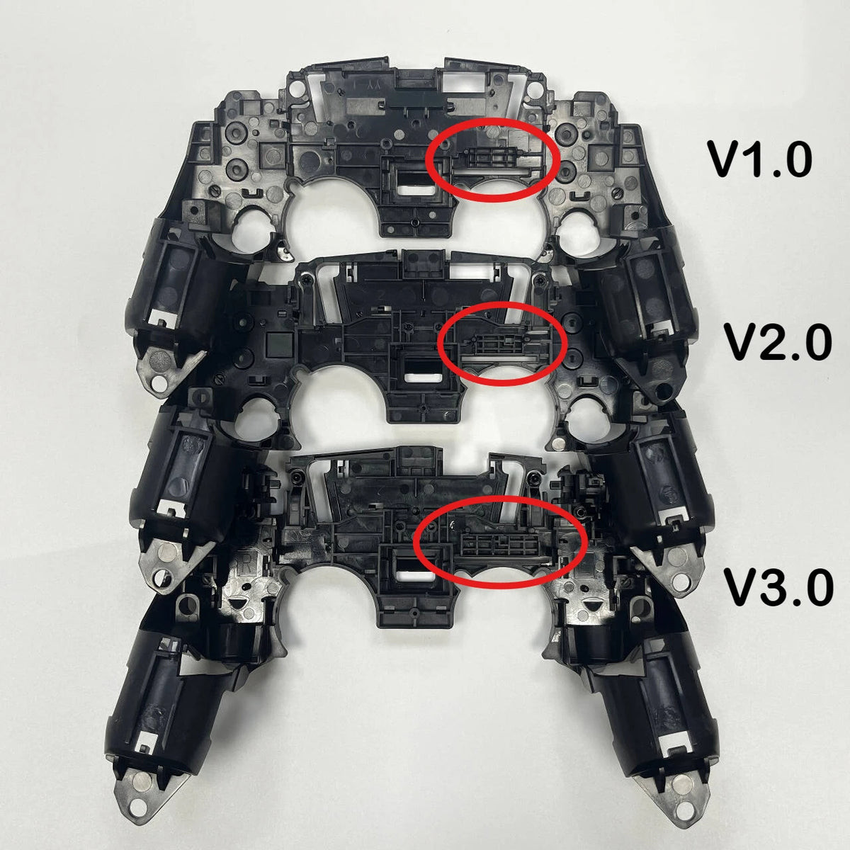 10pcs for PS5 BDM-030 040 050 Gamepad Middle Frame Bracket for Ps5 Dualsense BDM-010/020 Controller Inner Support Replacement  Game console repair parts