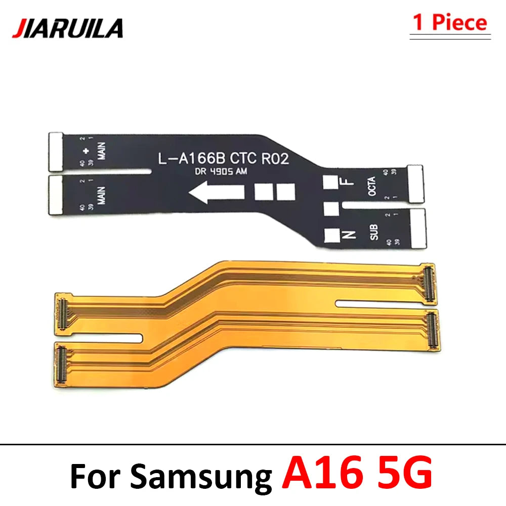 10Pcs, Main Board Motherboard Flex Cable For Samsung A22 A32 A52 A72 A33 A53 A73 A24 A34 A54 A15 A25 A35 A55 A16 A36 A56 4G 5G Samsung phone repair parts