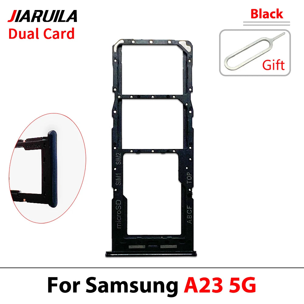New For Samsung A23 A33 A53 A73 5G SIM Card Tray Slot Holder Replacement Parts Samsung phone repair parts